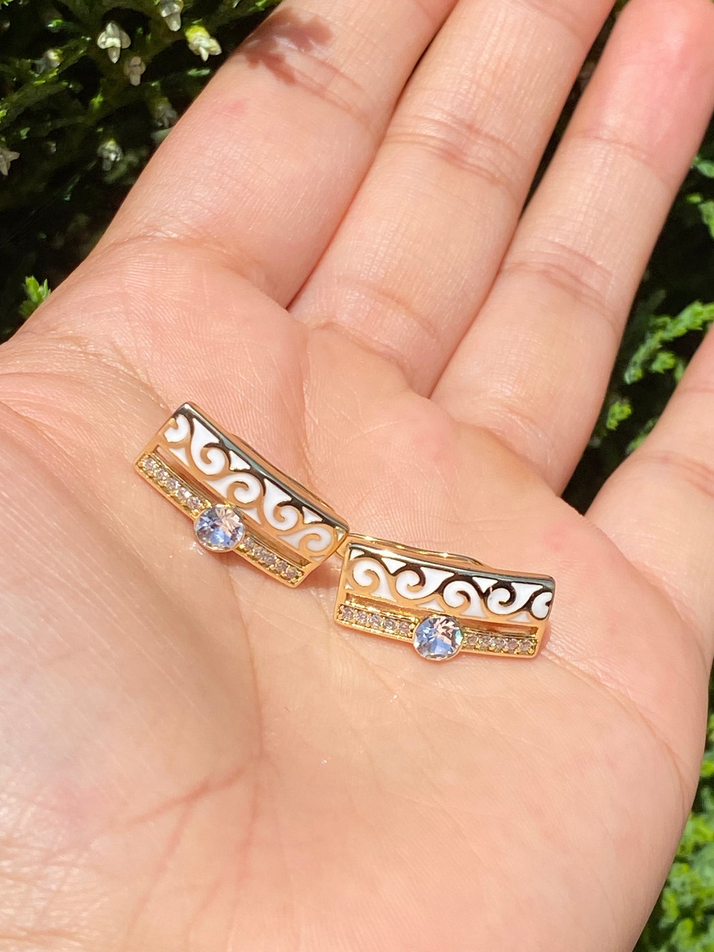 Aretes para vestido de fiesta