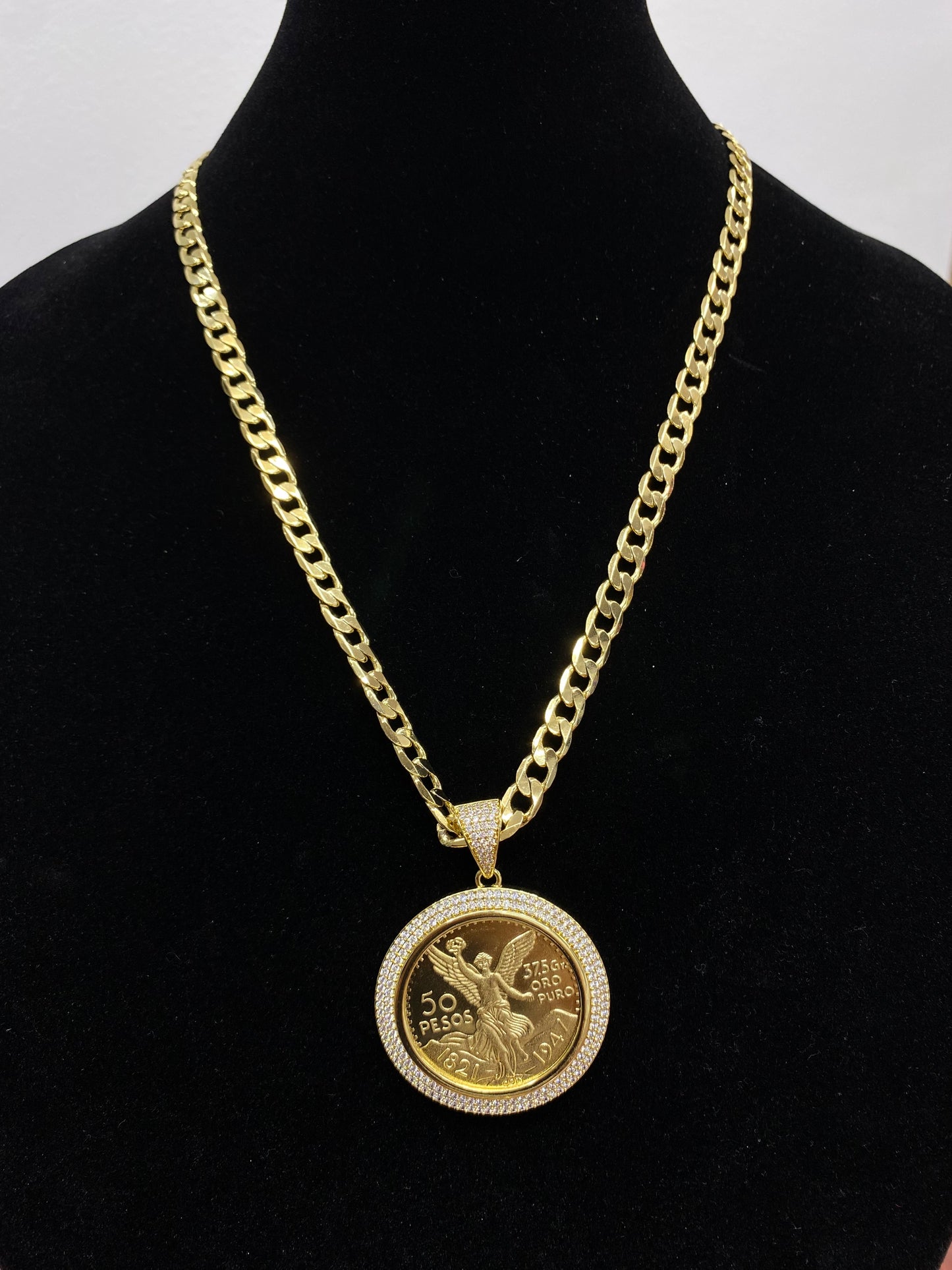 Plain Cuban Necklace With Any Stunning Pendant