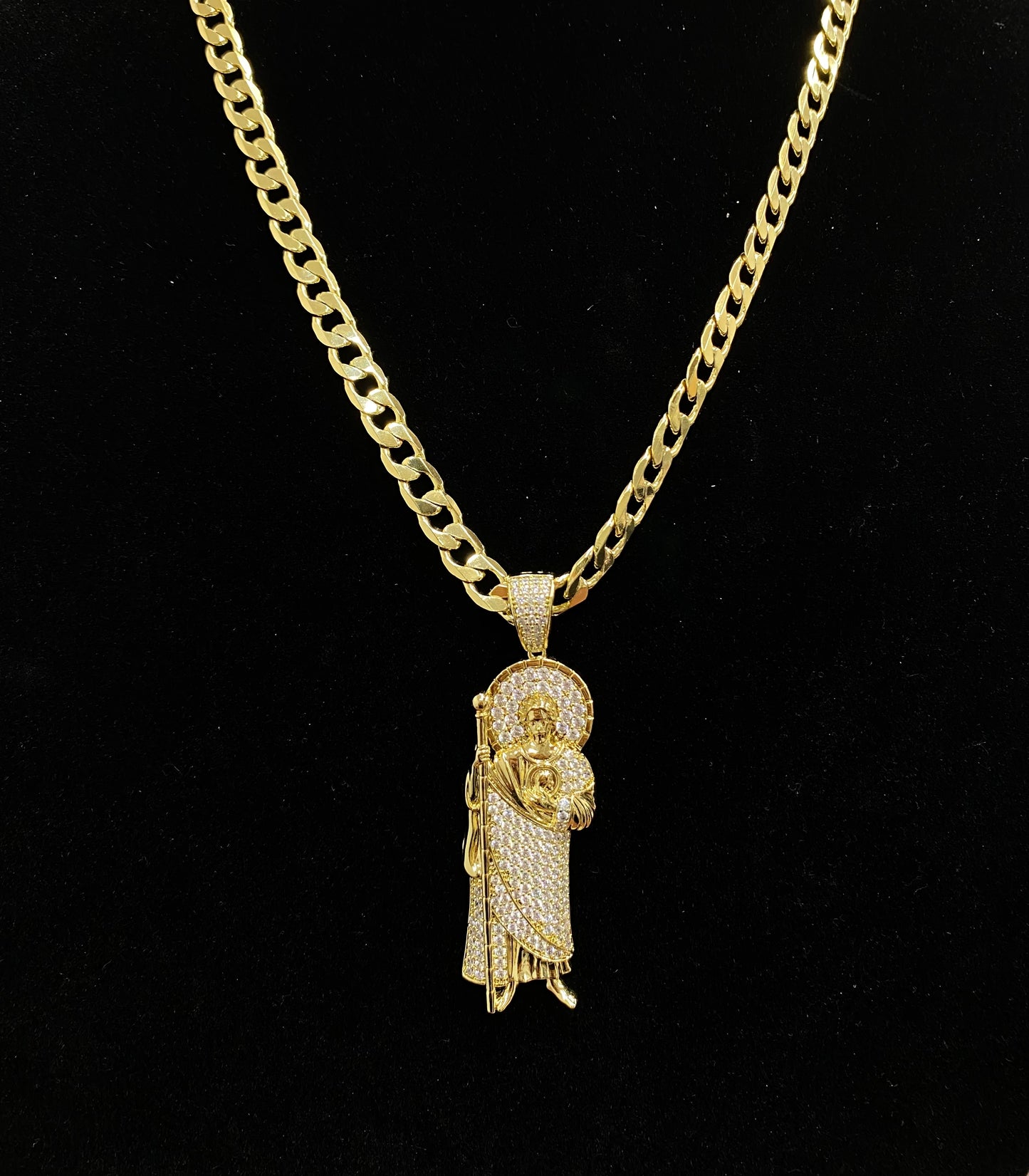 Plain Cuban Necklace With Any Stunning Pendant
