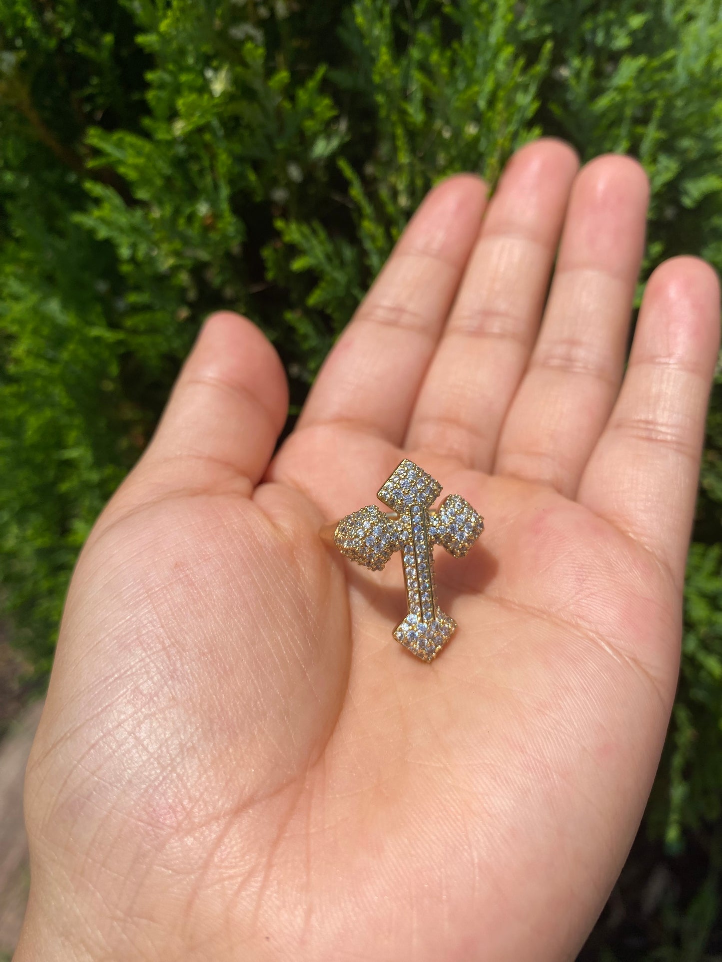 Cruz anillo