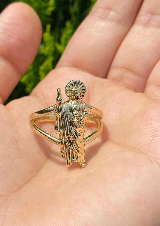 San Judas plain  ring